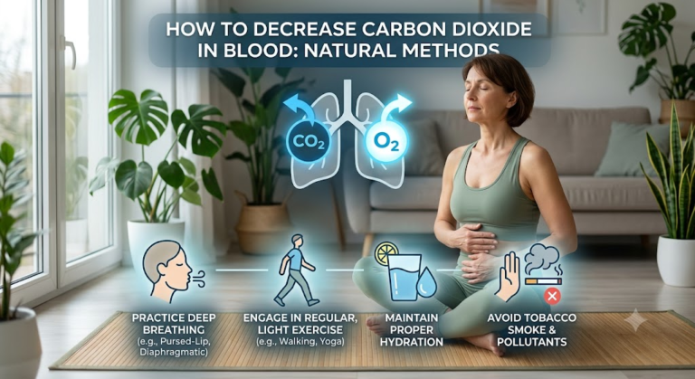 Decrease Carbon Dioxide in Blood